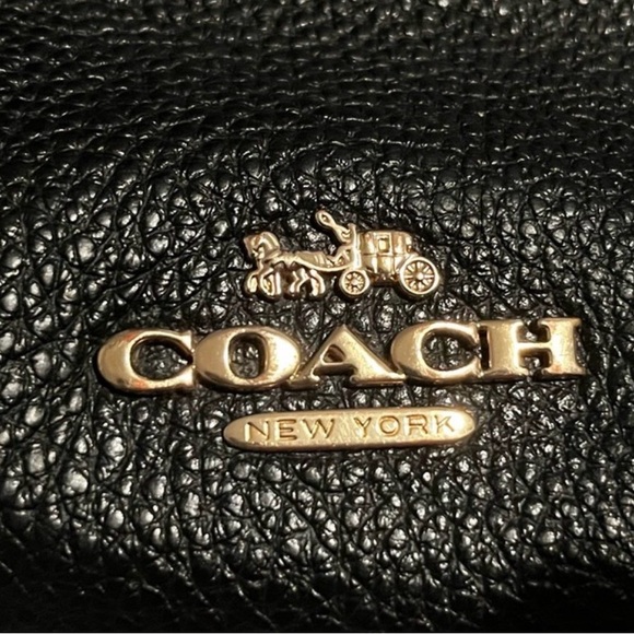 Coach Black Leather Hobo Bag - Picture 6 of 7